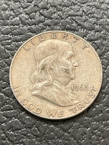 1963-D Franklin Half Dollar