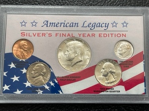 1964 American Legacy Silvers Final Year Set