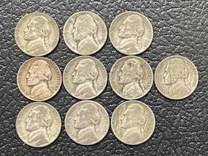 Jefferson Silver War Nickels