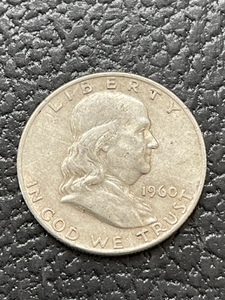 1960-D Franklin Half Dollar