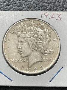 1923 Peace Dollar
