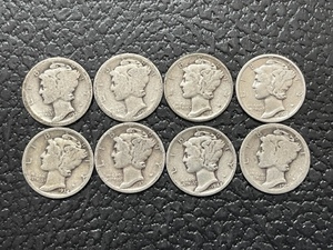 Mercury Silver Dimes