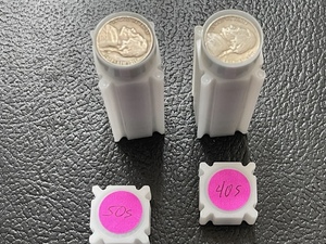 Rolls of Nickels from 40s and 50s