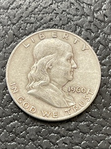1960-D Franklin Half Dollar
