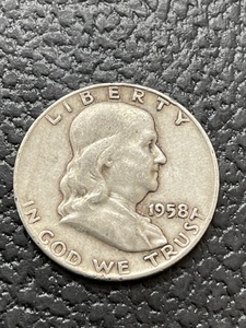 1958-D Franklin Half Dollar