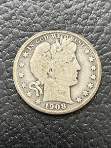1908 Barber Half Dollar