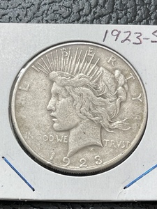 1923-S Peace Dollar
