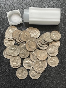 Roll of 1976 Bicentennial Quarters