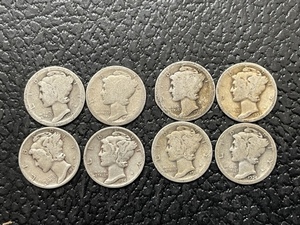 Mercury Silver Dimes