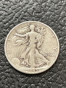 1945-D Walking Liberty Half Dollar