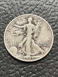 1942-S Walking Liberty Half Dollar