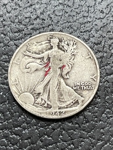 1942-D Walking Liberty Half Dollar