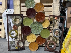 lot 43 image: Metal Wall Art