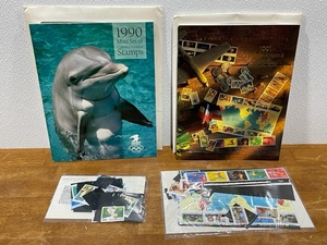 lot 57 image: Commemorative Stamp Collections 1990 and 1991