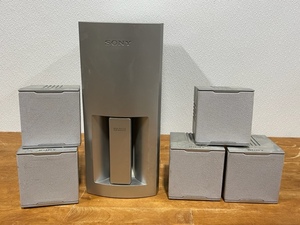lot 95 image: Sony Bass Reflex Sub Woofer and Speakers
