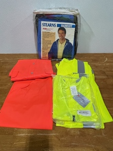 lot 100 image: Rain Suits and Safety Vests