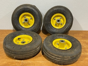 lot 111 image: John Deere Utility Trailer Tires