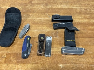 lot 119 image: Leatherman and Other Utility Knives