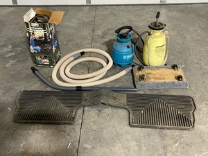 lot 122 image: Sprayers, Vacuum Hoses, etc