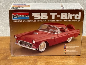 124 Scale 56 T-Bird (1956 Thunderbird) Plastic Model Kit by Monogram, 1982