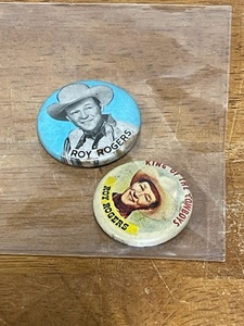 Vintage Roy Rogers Pins