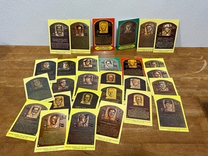 28 Baseball Hall of Fame Postcards