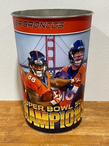 Denver Broncos Super Bowl 50 Wastebasket, 15 High