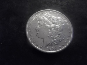 1890 S Morgan Silver Dollar