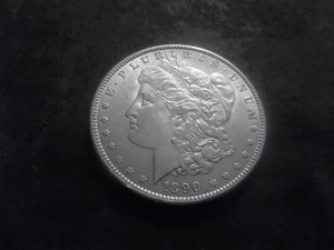 1890 Morgan Silver Dollar