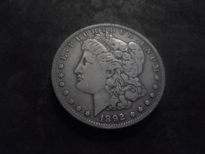 1892 S Morgan Silver Dollar