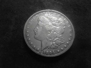 1894 O Morgan Silver Dollar