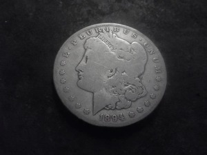 1894 S Morgan Silver Dollar