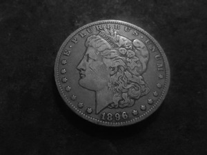 1896 O Morgan Silver Dollar