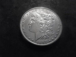 1897 Morgan Silver Dollar