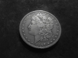 1897 O Morgan Silver Dollar