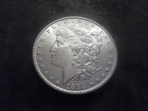 1898 Morgan Silver Dollar