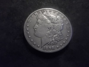 1898 O Morgan Silver Dollar