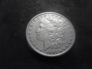 1901 S Morgan Silver Dollar