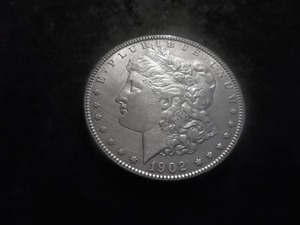 1902 O Morgan Silver Dollar
