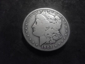 1902 S Morgan Silver Dollar