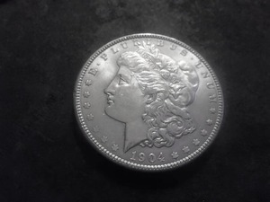 1904 Morgan Silver Dollar