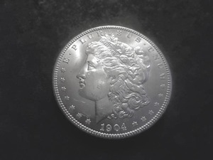 1904 O Morgan Silver Dollar