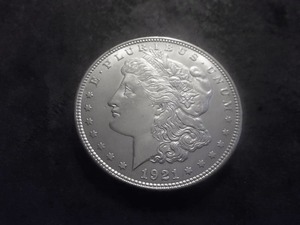 1921 Morgan Silver Dollar