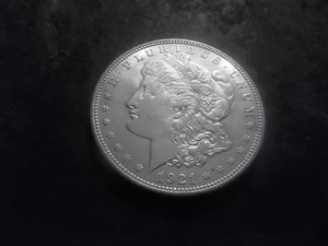 1921 D Morgan Silver Dollar