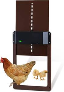 Brand New Automatic Chicken Coop Door - Automatic Door Light Sensing - Auto Chicken Door Opener Lot of 2