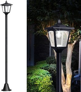 Single Head Plastic Square Tungsten Filament Solar Garden Light