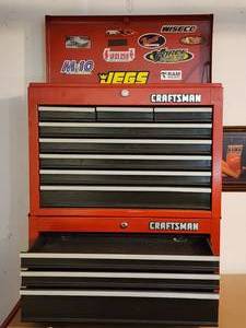lot 24 image: (2) Pc Craftsman Benchtop Toolbox