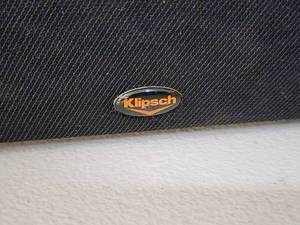 lot 57 image: Set of Klipsch Surround Sound Speakers