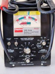 lot 76 image: Dayton 299 AMP Battery Load Tester