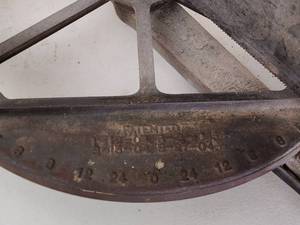 lot 210 image: Framing Saw with Stand